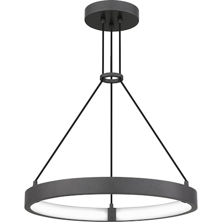 Quoizel Drury Pendant Led Light Petwer Cast Iron PCDRU2824PCI